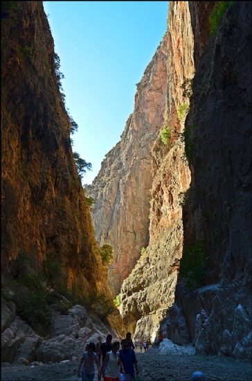 Saklkent Kanyonu.