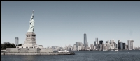 Liberty Island & Manhattan - Fotoraf: Kansu zelik fotoraflar fotoraf galerisi. 
