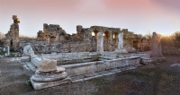 Afrodisyas Antik Kenti- Havuz (panorama)...